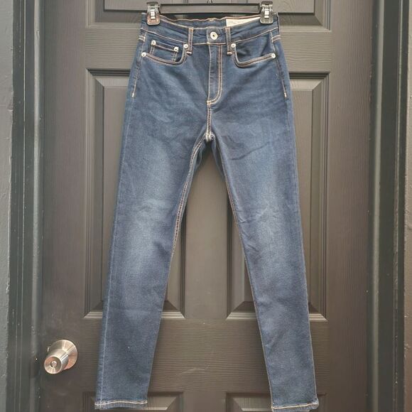 rag & bone 'Nina' Ankle Skinny High-Rise Stretch Jean - Carmen - Picture 4 of 16